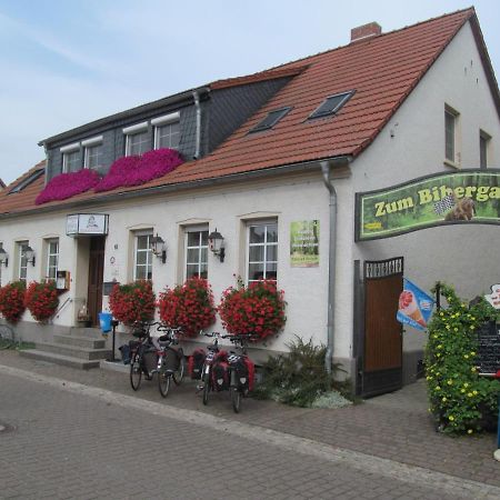 Gasthaus Und Pension Zum Biber Steckby Kültér fotó